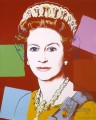 La reine Elizabeth II du Royaume Uni Andy Warhol